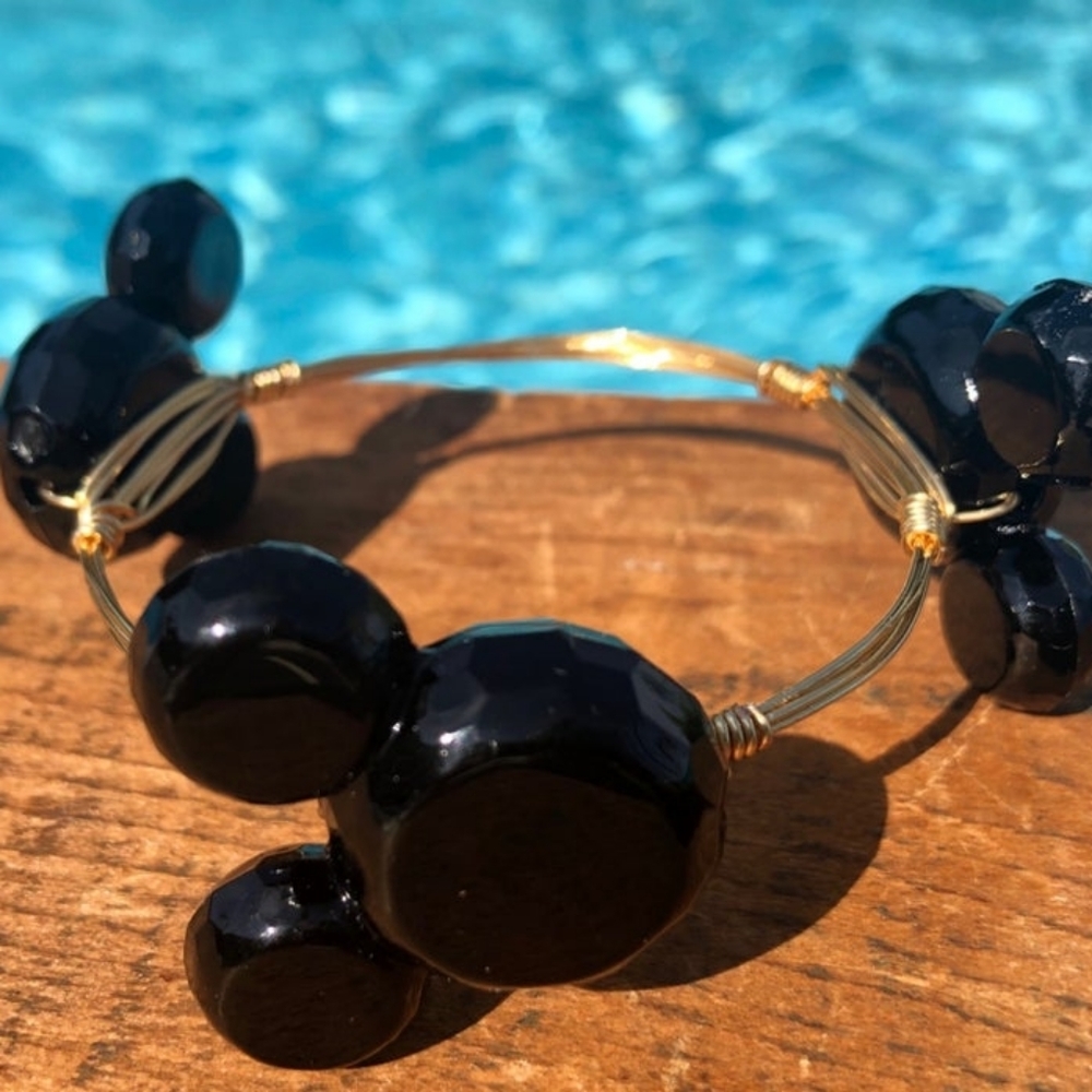 Mickey Mouse Wire Wrapped Bangle - image 1